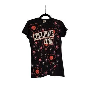 [Y2K] RARE 2008 Women’s Bay Island Sportswear Alkaline Trio Tshirt - Size M